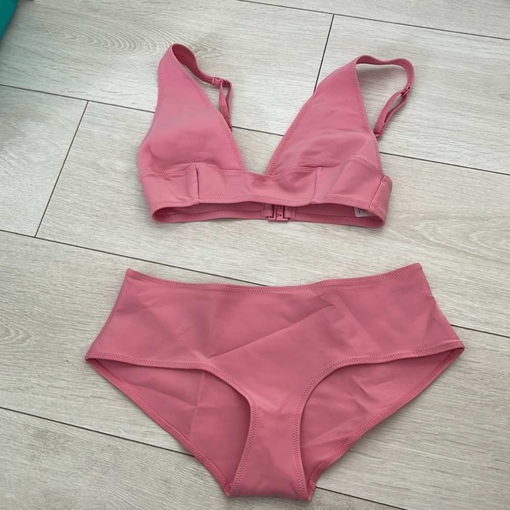 COS Pink Neoprene Bikini
